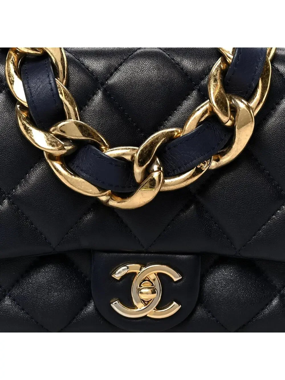 Chanel Lambskin Quilted Small Funky #343059C43B